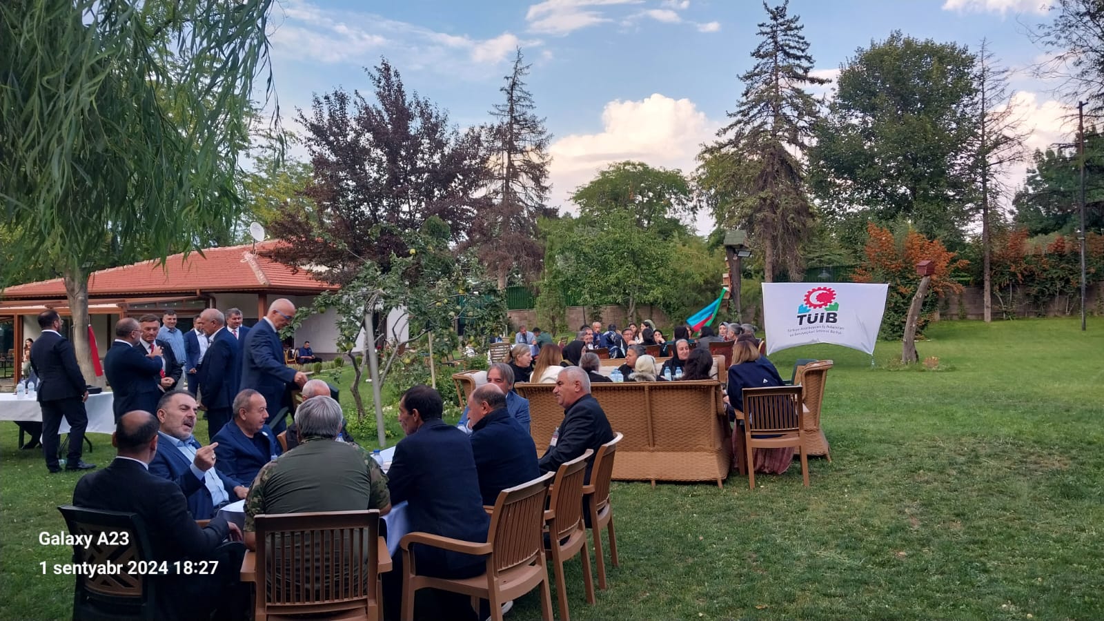 Türkiyədə səfərdə olan şəhid ailələrinin iştirakı ilə TÜİB-in Ankara ofisində axşam yeməyi təşkil olunub.